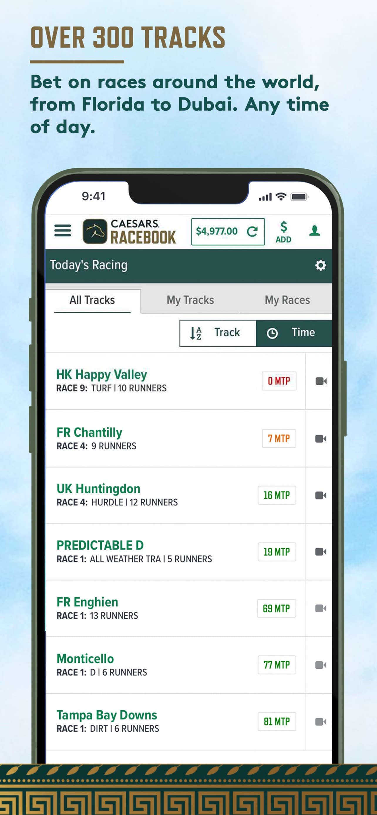 Caesars Racebook screenshot 4 - screenshot