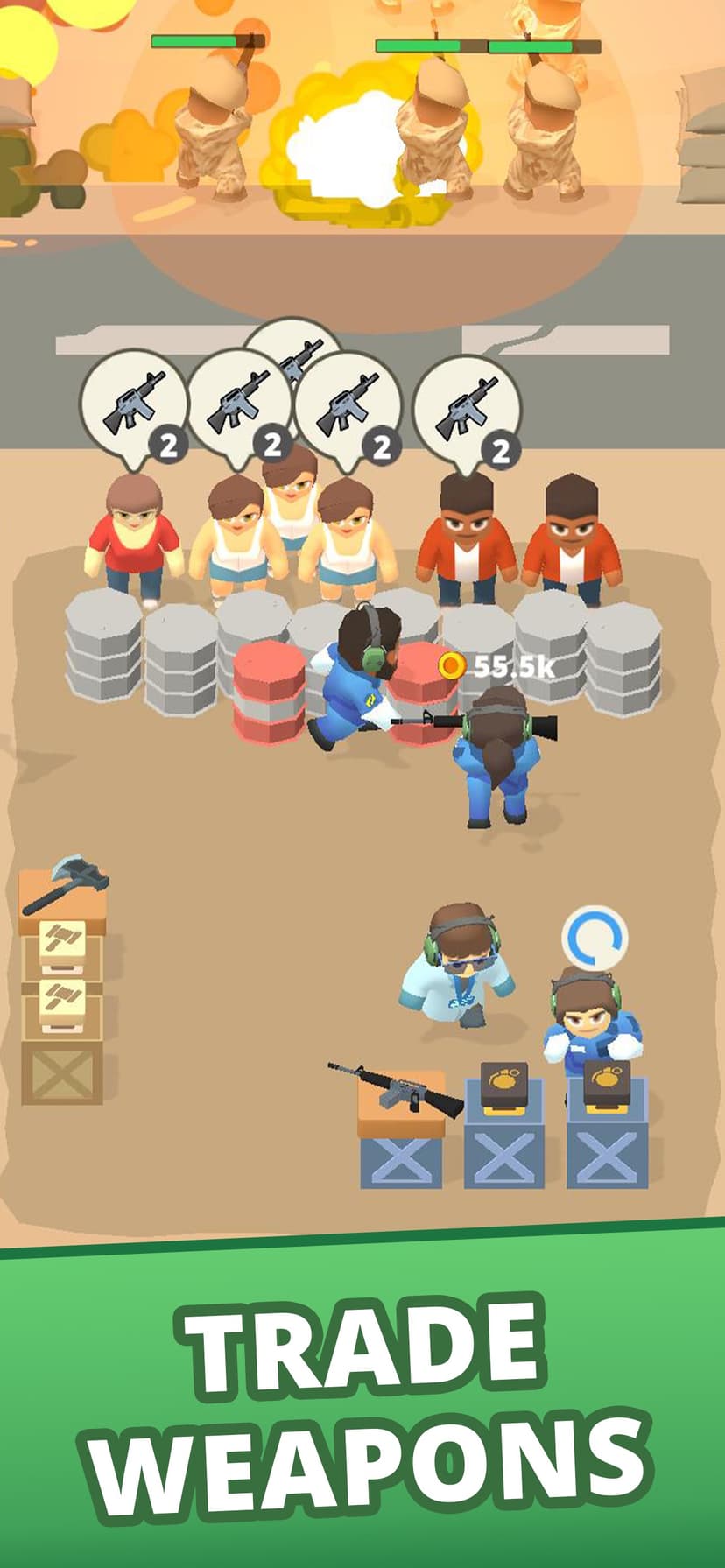 Idle Army: Trading Weapons screenshot 10 - screenshot