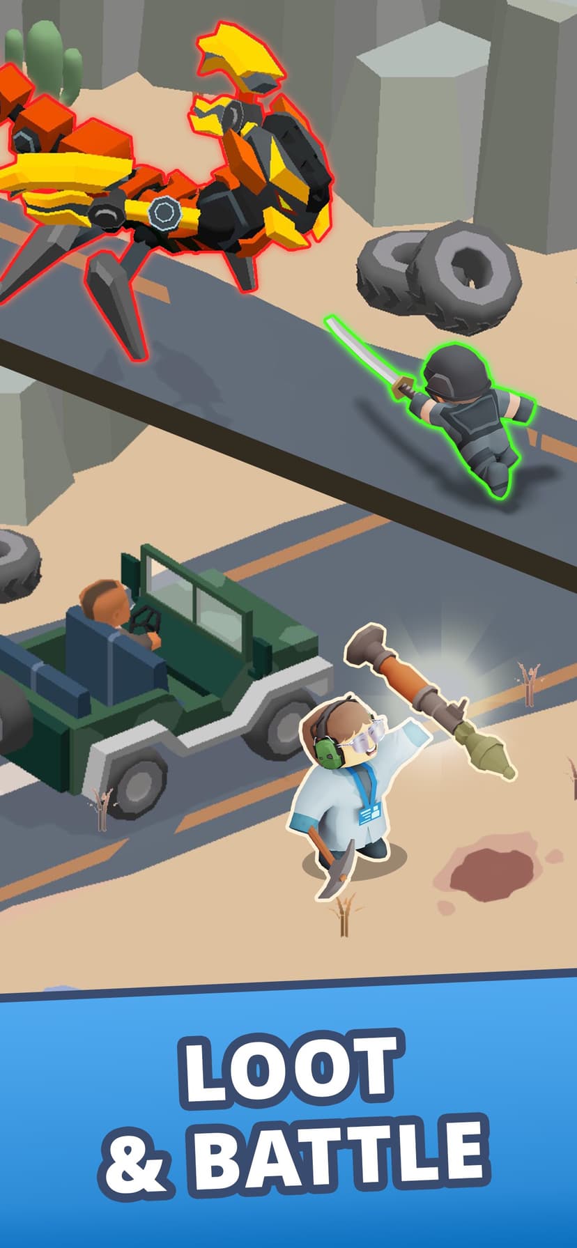 Idle Army: Trading Weapons screenshot 7 - screenshot