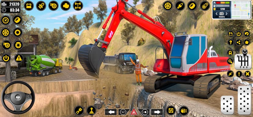 Road Builder Construction Game screenshot 2 - screenshot