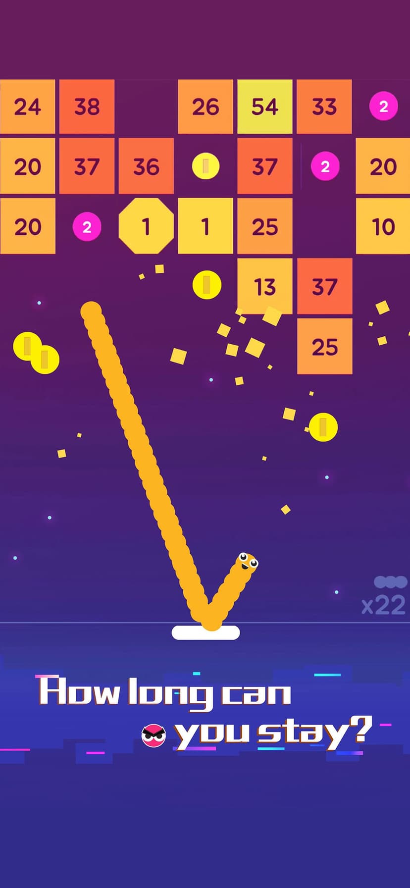 Snake Bricks-Bounce Balls screenshot 1 - screenshot