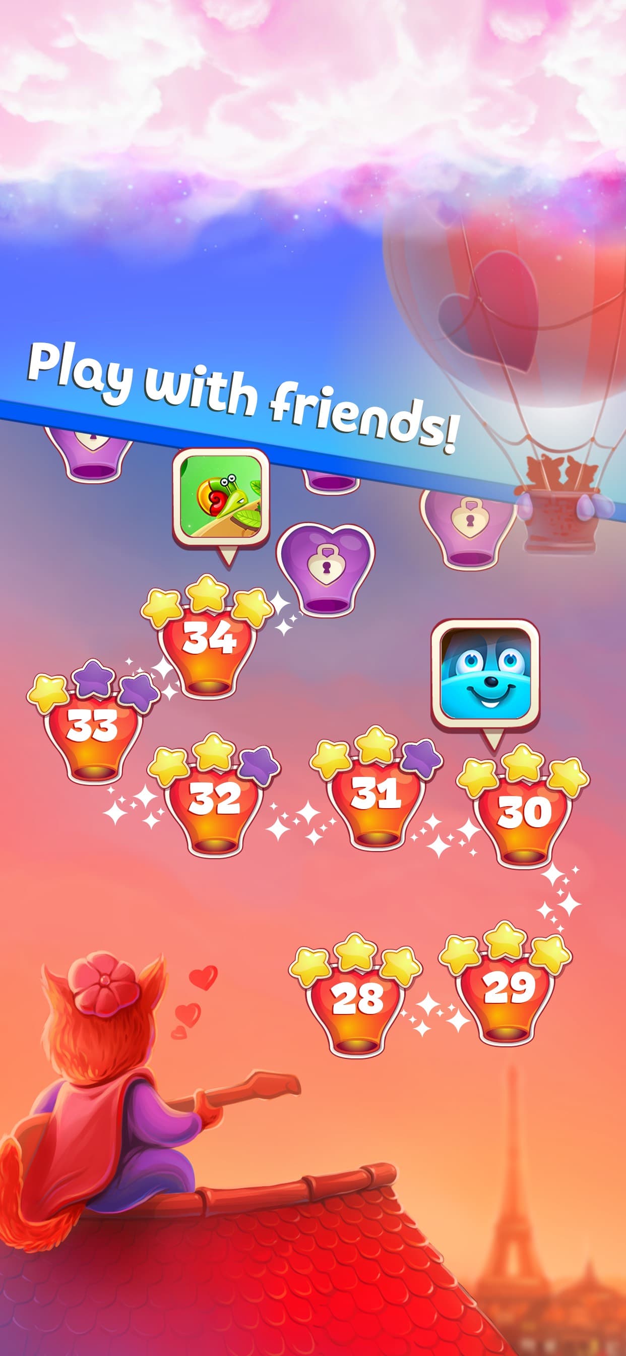 Sweet Hearts Match 3 screenshot 4 - screenshot