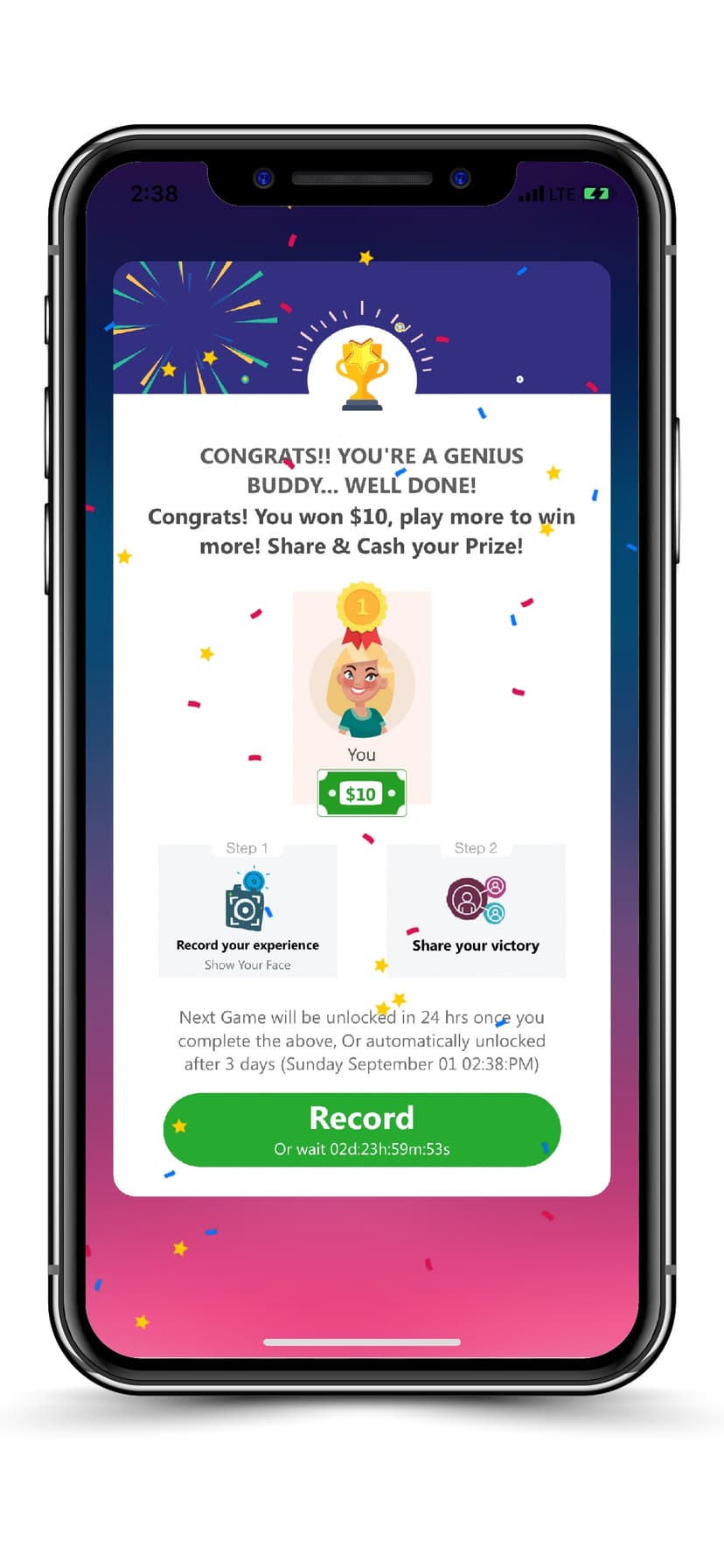 Play and Win -Win Cash Prizes! screenshot 1 - screenshot