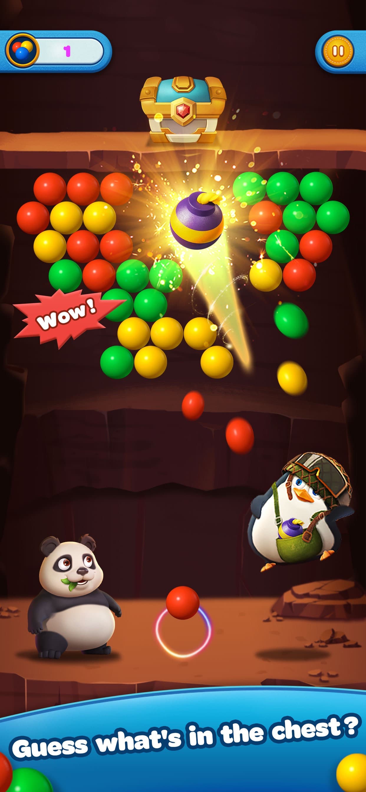 Bubble Shooter Panda Crush screenshot 2 - screenshot