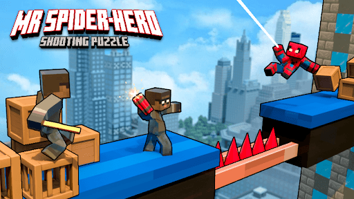 Mr Spider Hero Shooting Puzzle screenshot 9 - screenshot