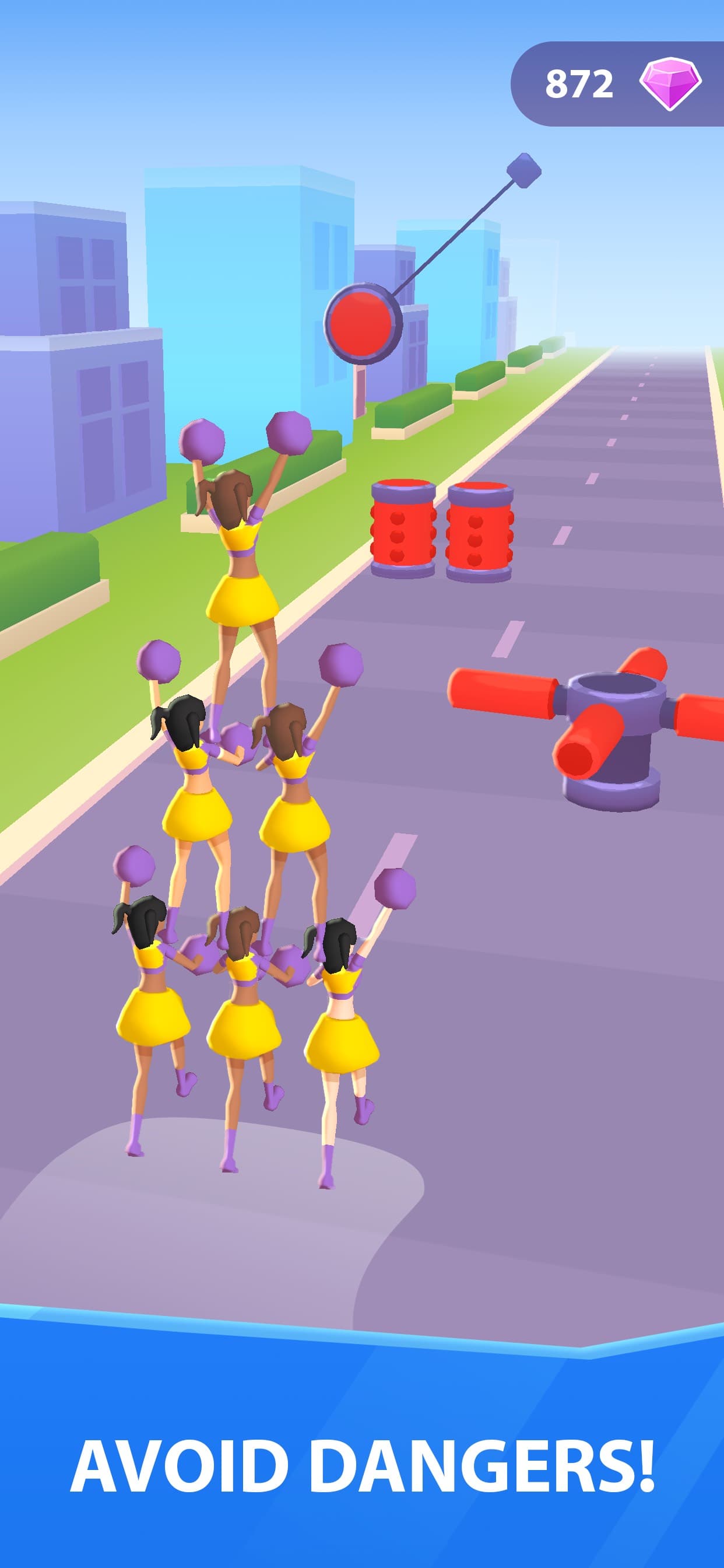 Cheerleader Run 3D screenshot 3 - screenshot