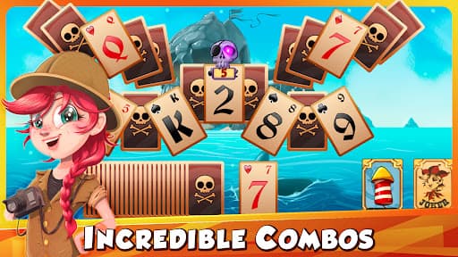 Solitaire Tripeaks Lost Worlds screenshot 3 - screenshot