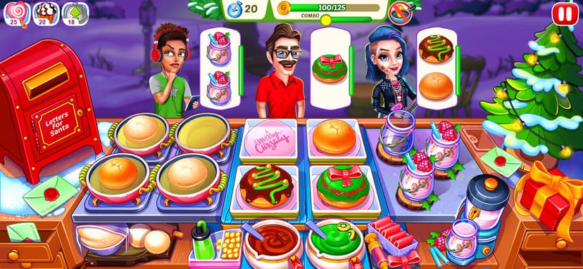 Christmas Fever Cooking Game screenshot 3 - screenshot