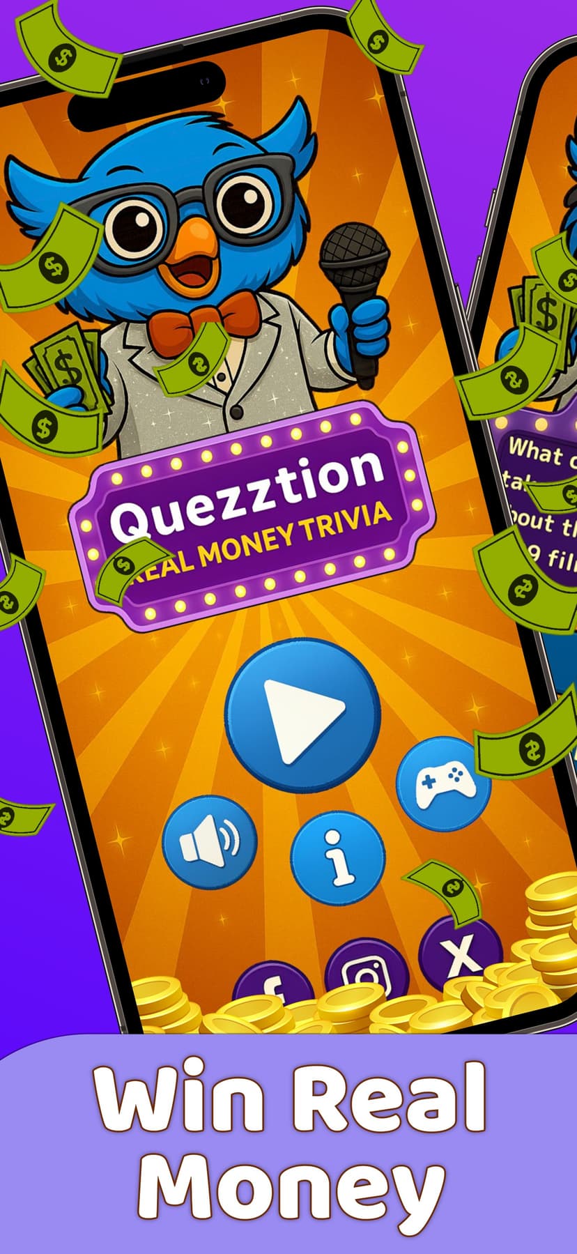 Quezztion: Real Money Trivia screenshot 1 - screenshot