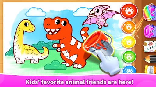 Baby Panda's Glow Doodle Game screenshot 3 - screenshot