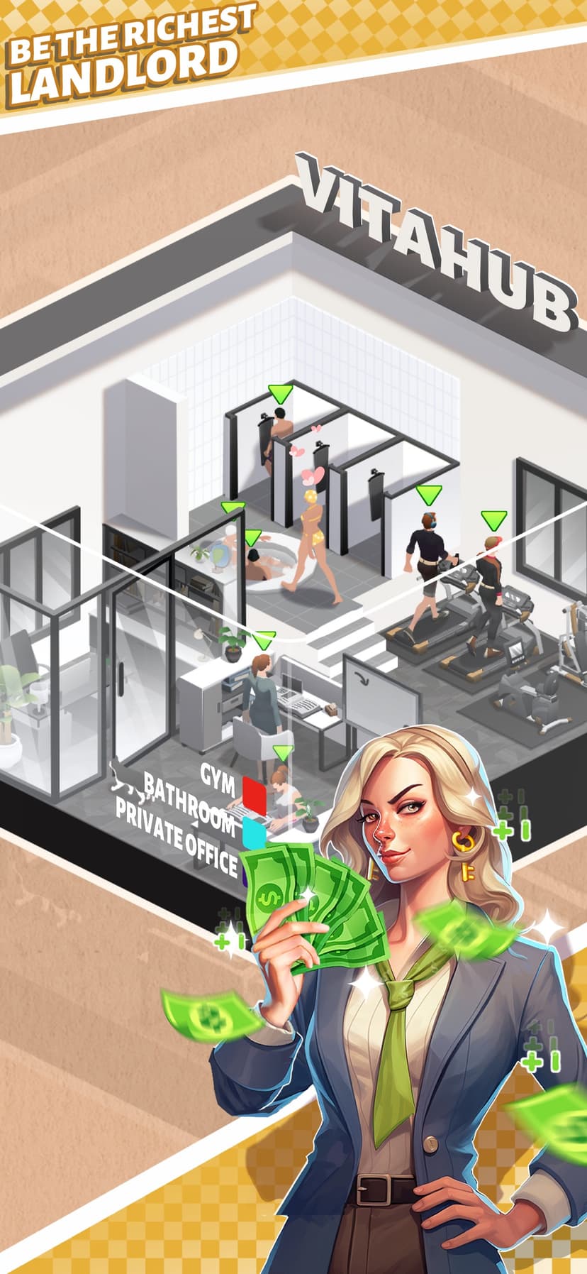 Idle Landlord Sim screenshot 1 - screenshot