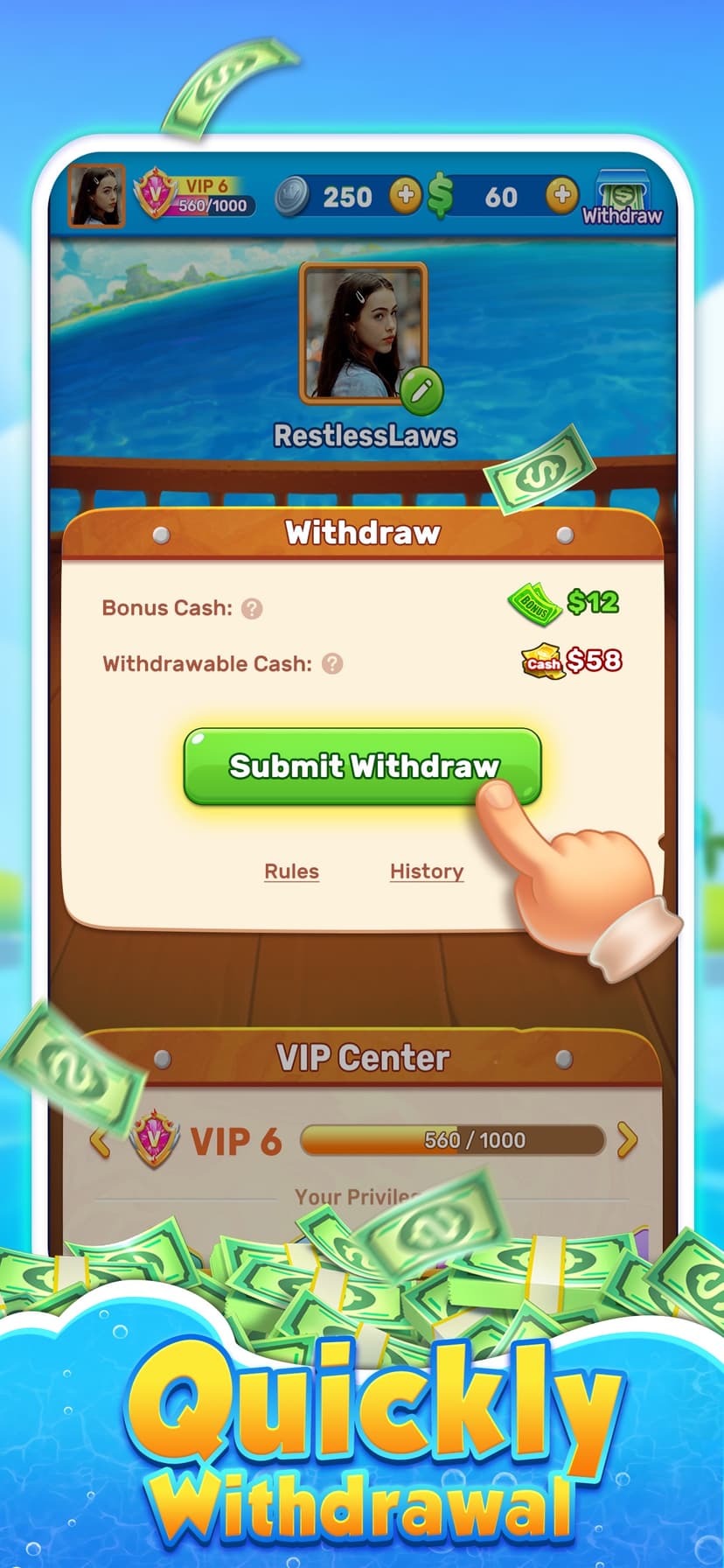 Solitaire Riches:Win Cash screenshot 4 - screenshot