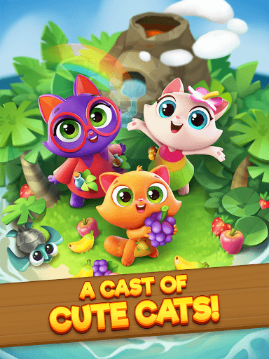 Tropicats: Tropical Match3 screenshot 10 - screenshot