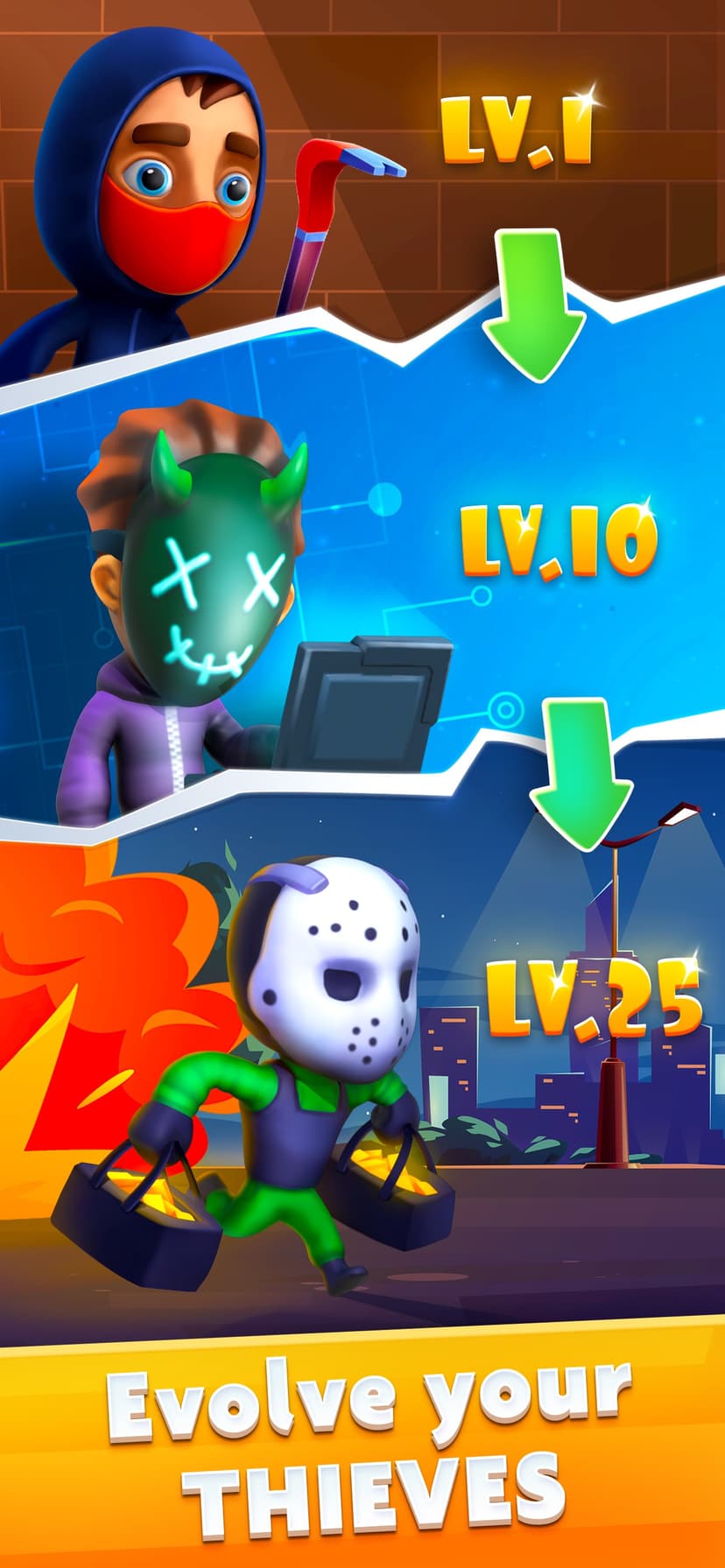 Merge Robbers: Idle Mining screenshot 3 - screenshot