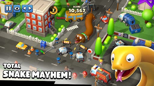 Hissy Fit: Make Snake Break screenshot 1 - screenshot