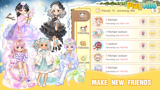 PlayVille: Avatar Social Game screenshot 1 - screenshot