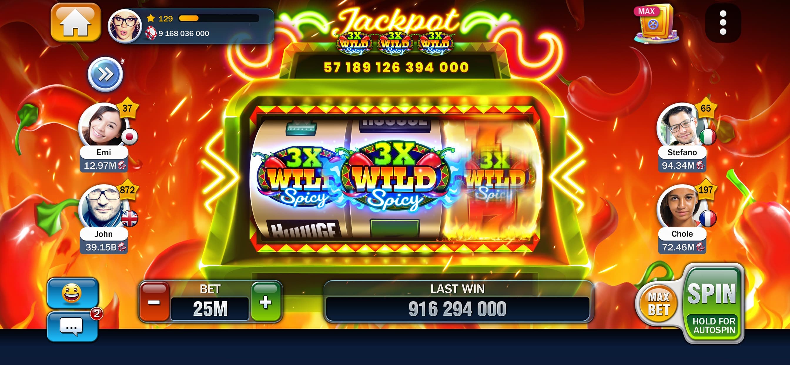 Huuuge Casino Slots Games 777 screenshot 2 - screenshot