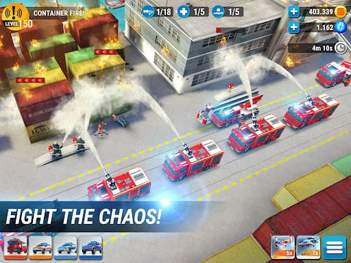 EMERGENCY HQ: firefighter game screenshot 9 - screenshot