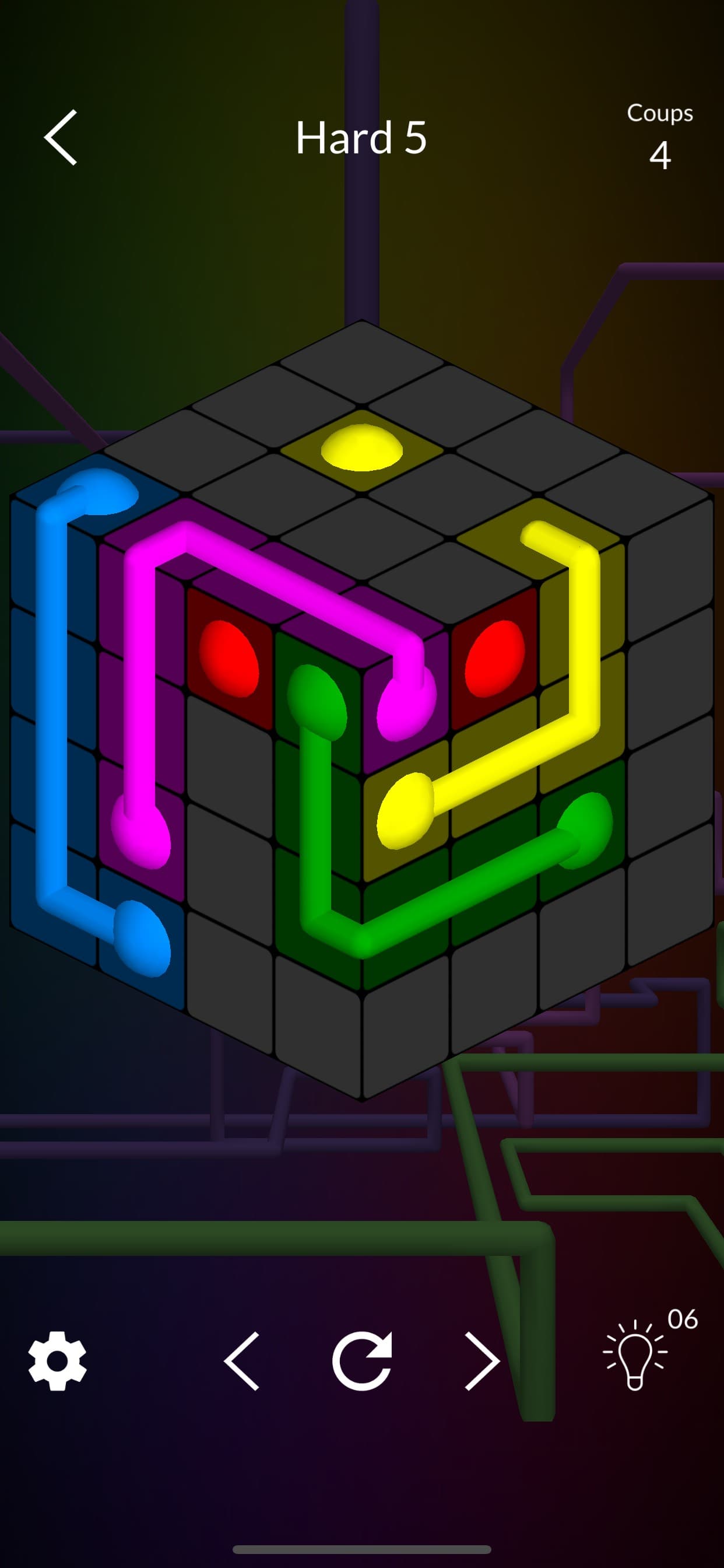 Cube Link: Connect the Dots 3D screenshot 1 - screenshot