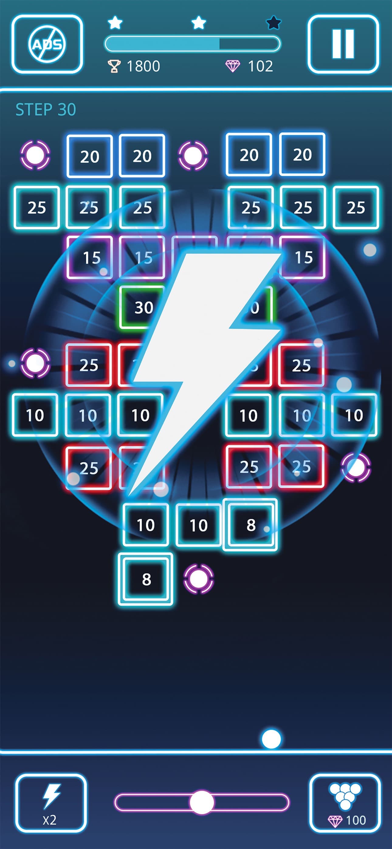 Bricks Breaker: Deluxe Crusher screenshot 3 - screenshot