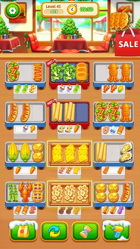 Grill Sort - Food Sort Games screenshot 4 - screenshot