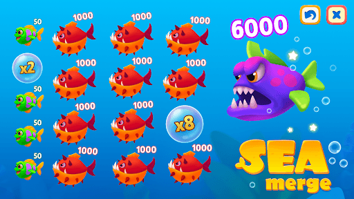 Sea Merge: Fish & Merging Game screenshot 9 - screenshot