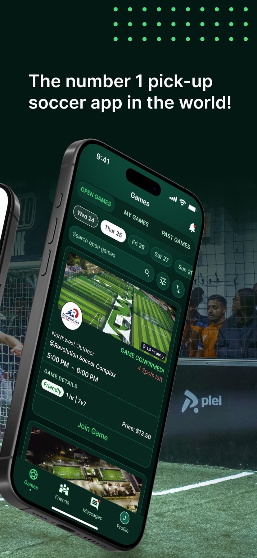 Plei | Pick Up Soccer screenshot 2 - screenshot