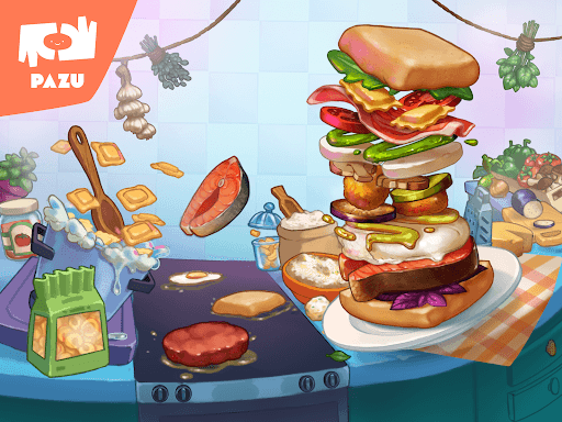 Burger Maker Kids Cooking Game screenshot 18 - screenshot