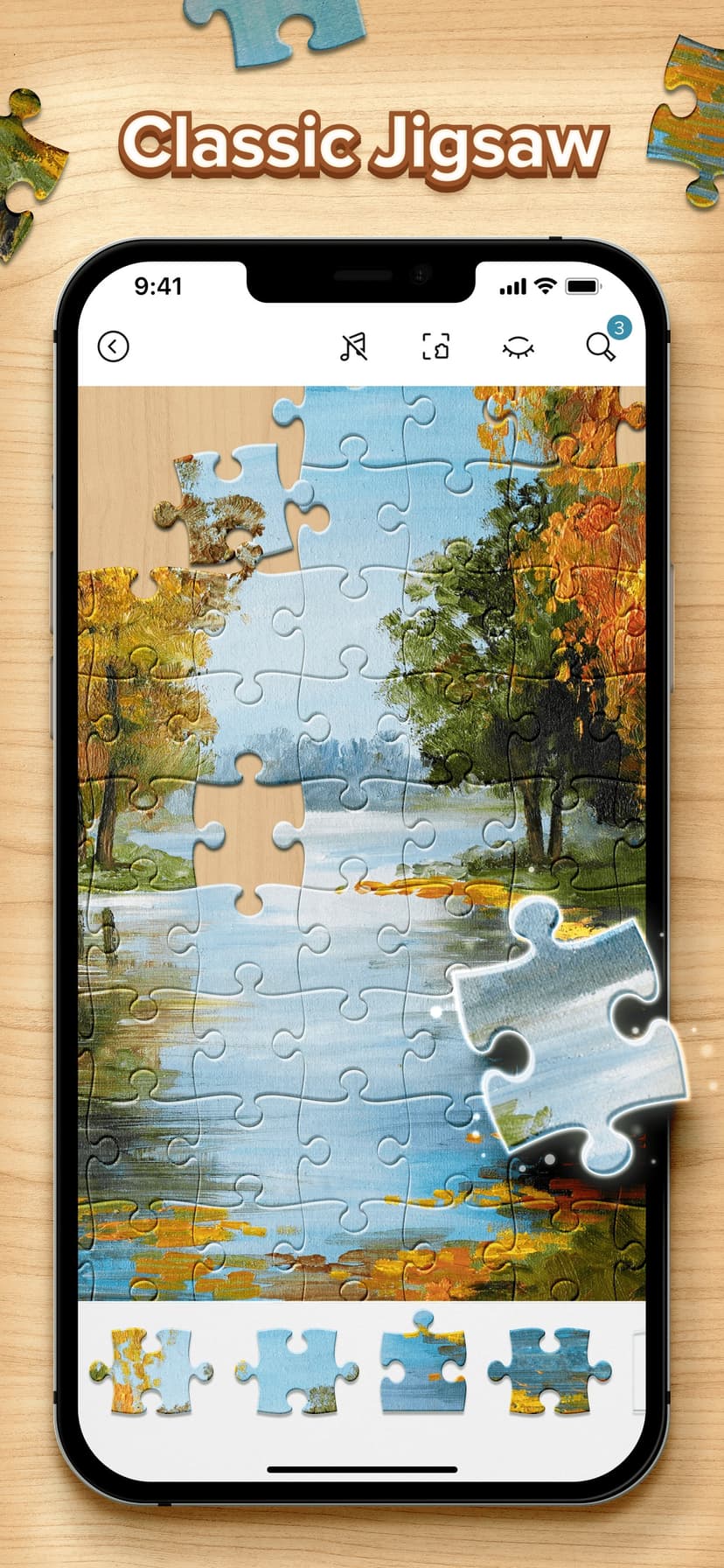 Jigsaw Puzzles: Puzzle Game HD screenshot 1 - screenshot