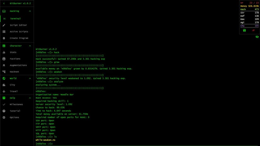 Null - screenshot