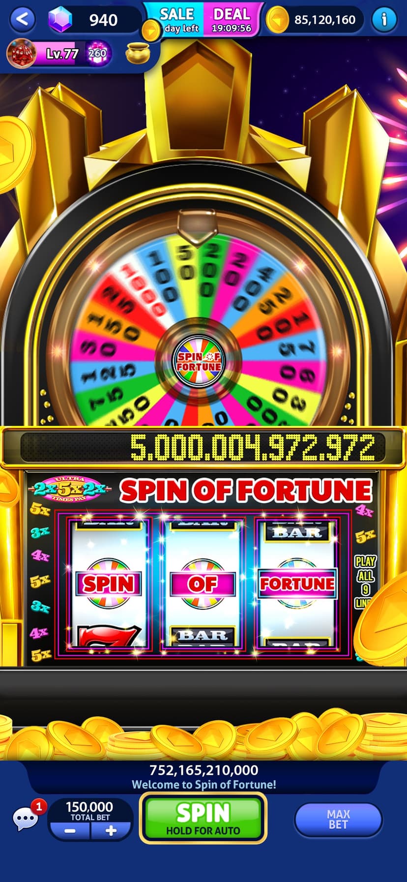 Cash Billionaire casino games screenshot 4 - screenshot