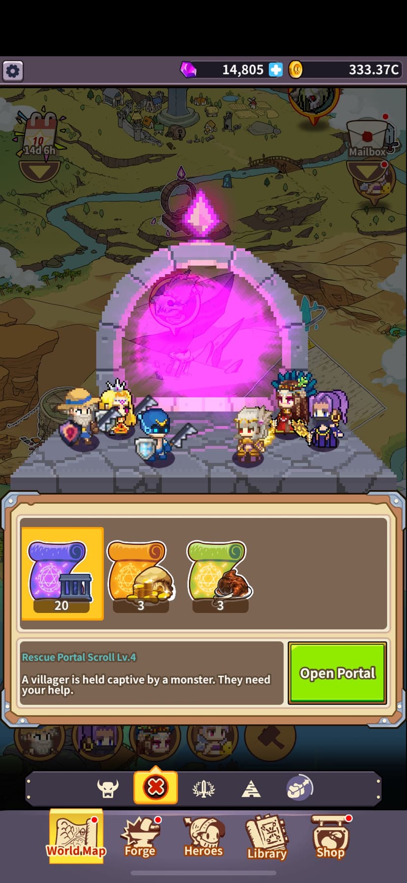 King Smith : Forgemaster Quest screenshot 6 - screenshot