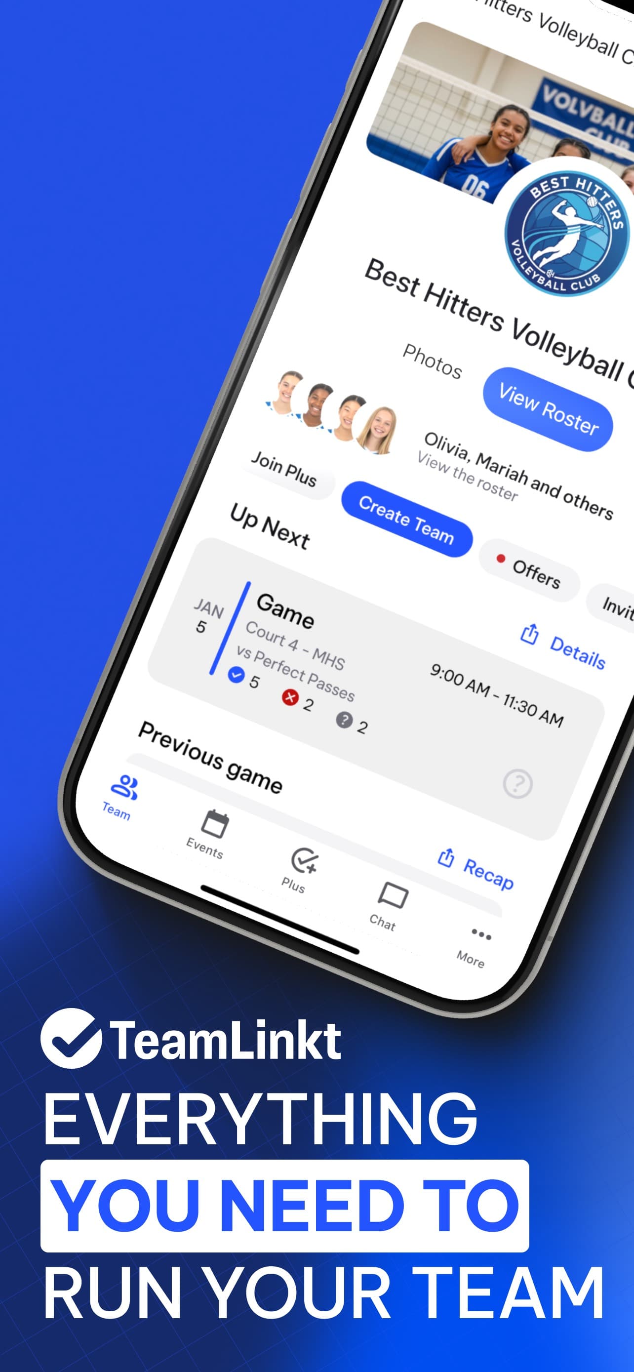 TeamLinkt - Sports Team App screenshot 10 - screenshot