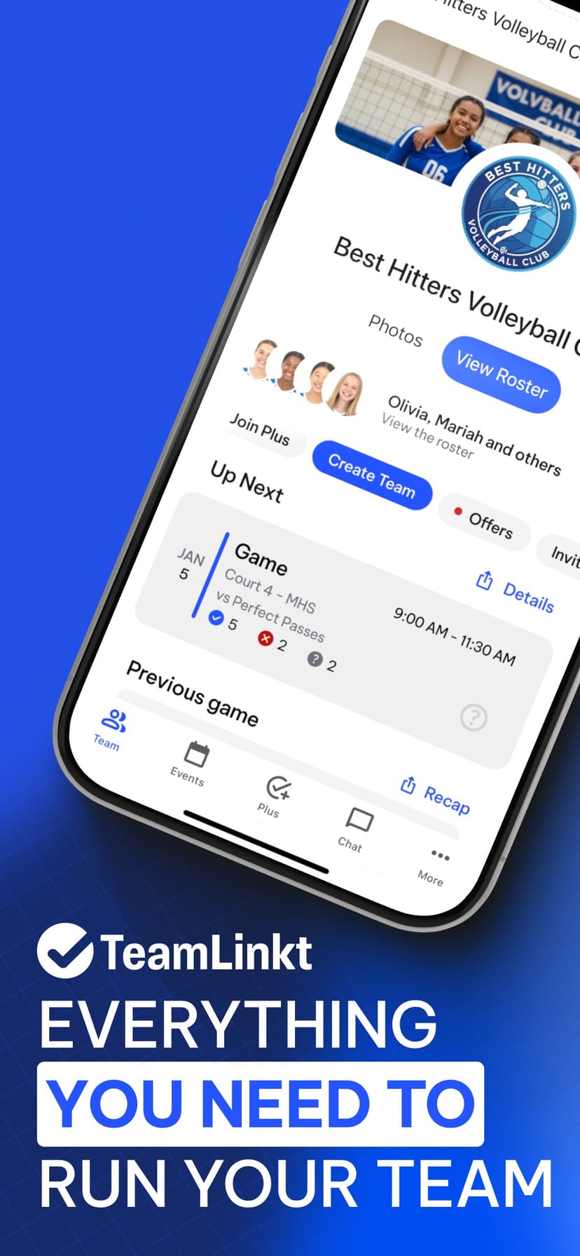 TeamLinkt - Sports Team App screenshot 10 - screenshot