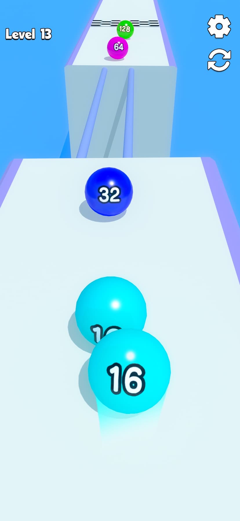 Rolling Ball Numbers Merge screenshot 4 - screenshot