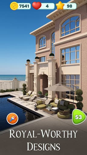Royal Decor: Design & Makeover screenshot 2 - screenshot