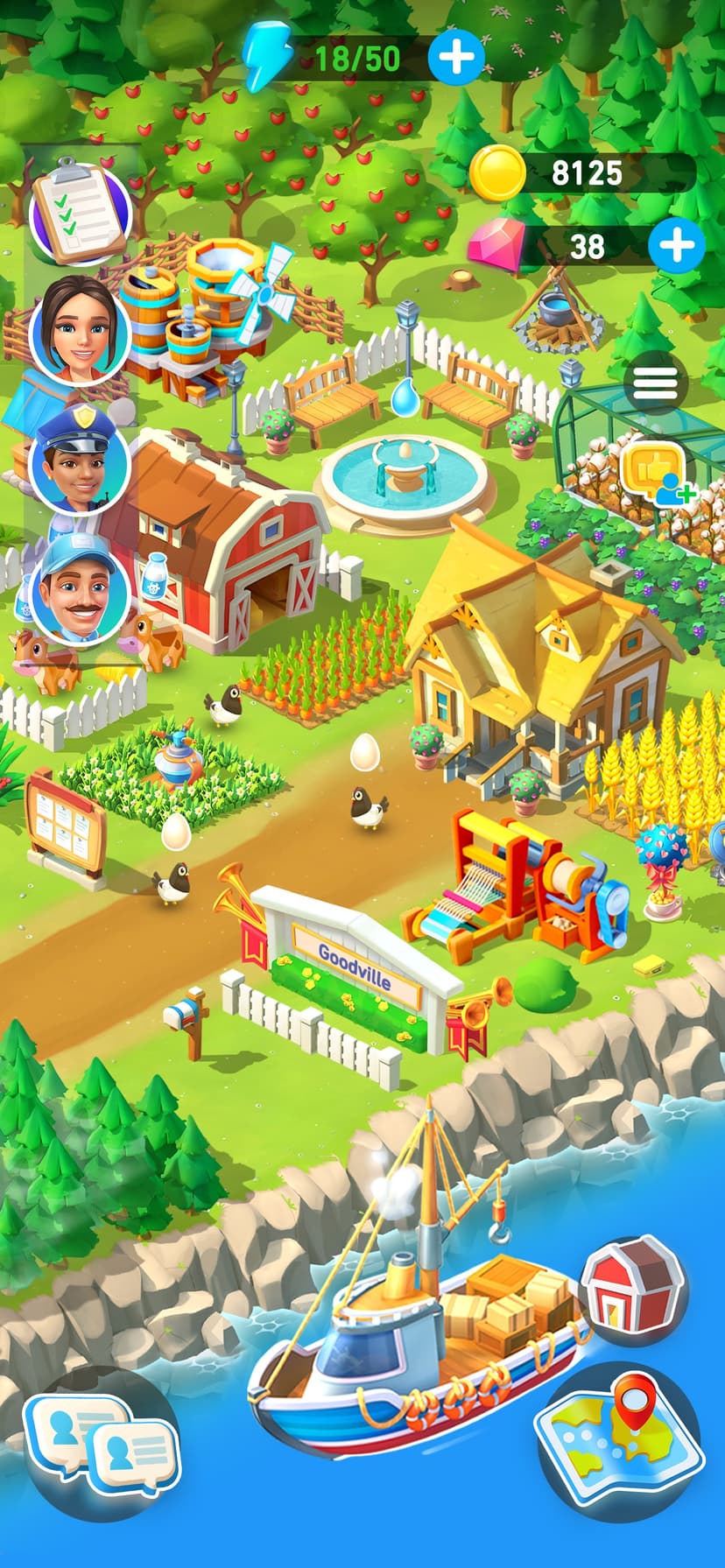 Goodville: Farm Game Adventure screenshot 7 - screenshot