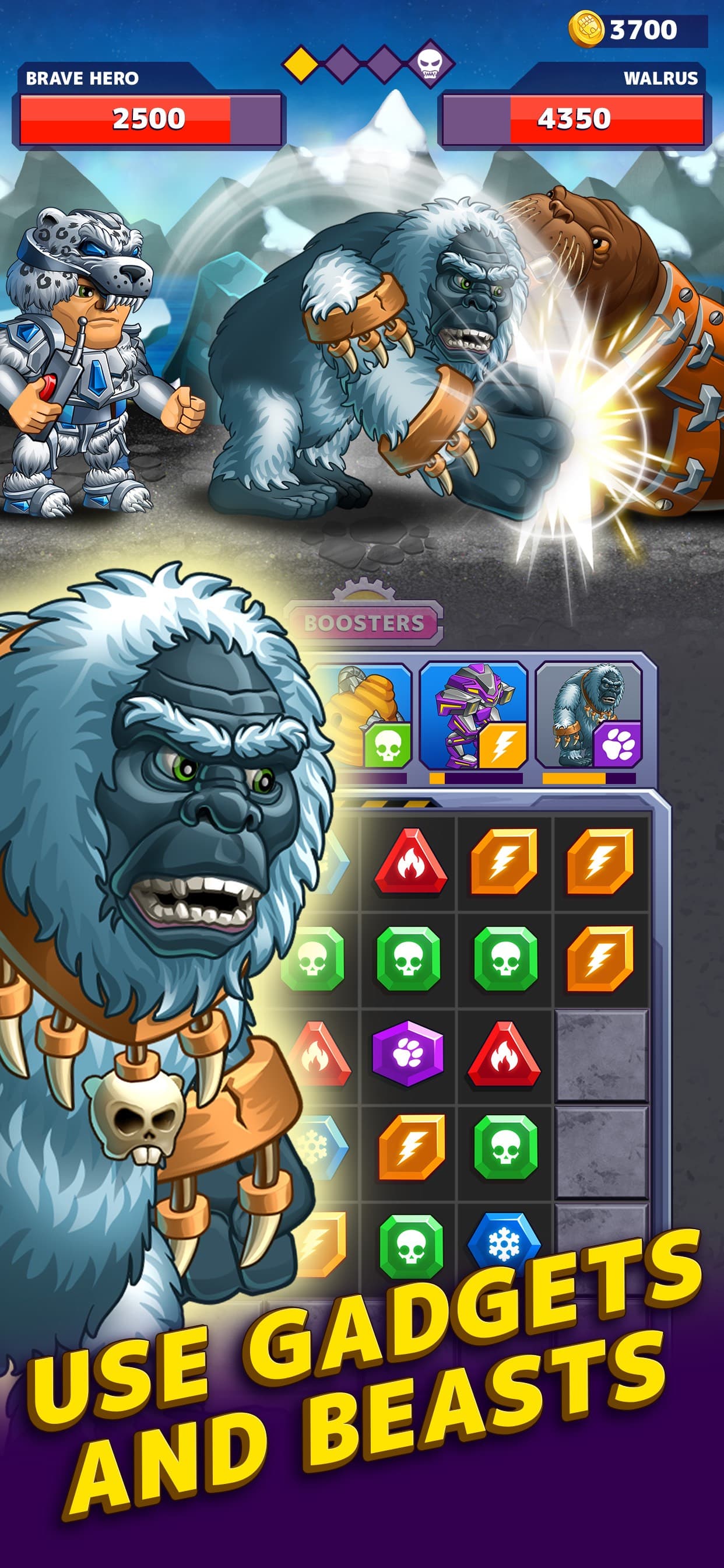Battle Lines: Puzzle Fighter screenshot 6 - screenshot