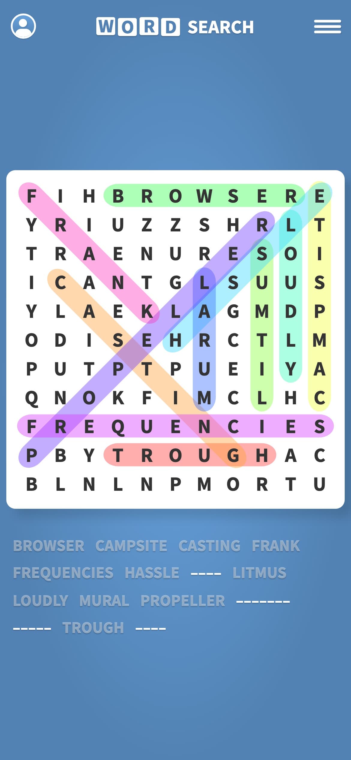Word Search Puzzles ·· screenshot 3 - screenshot