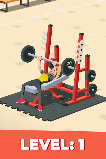 Idle Fitness Gym Tycoon - Game screenshot 1 - screenshot