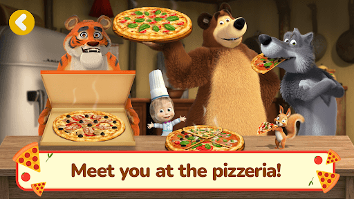 Masha and the Bear Pizza Maker screenshot 6 - screenshot