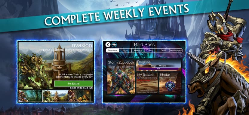 Gems of War: Match 3 Strategy screenshot 4 - screenshot
