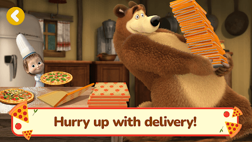 Masha and the Bear Pizza Maker screenshot 4 - screenshot
