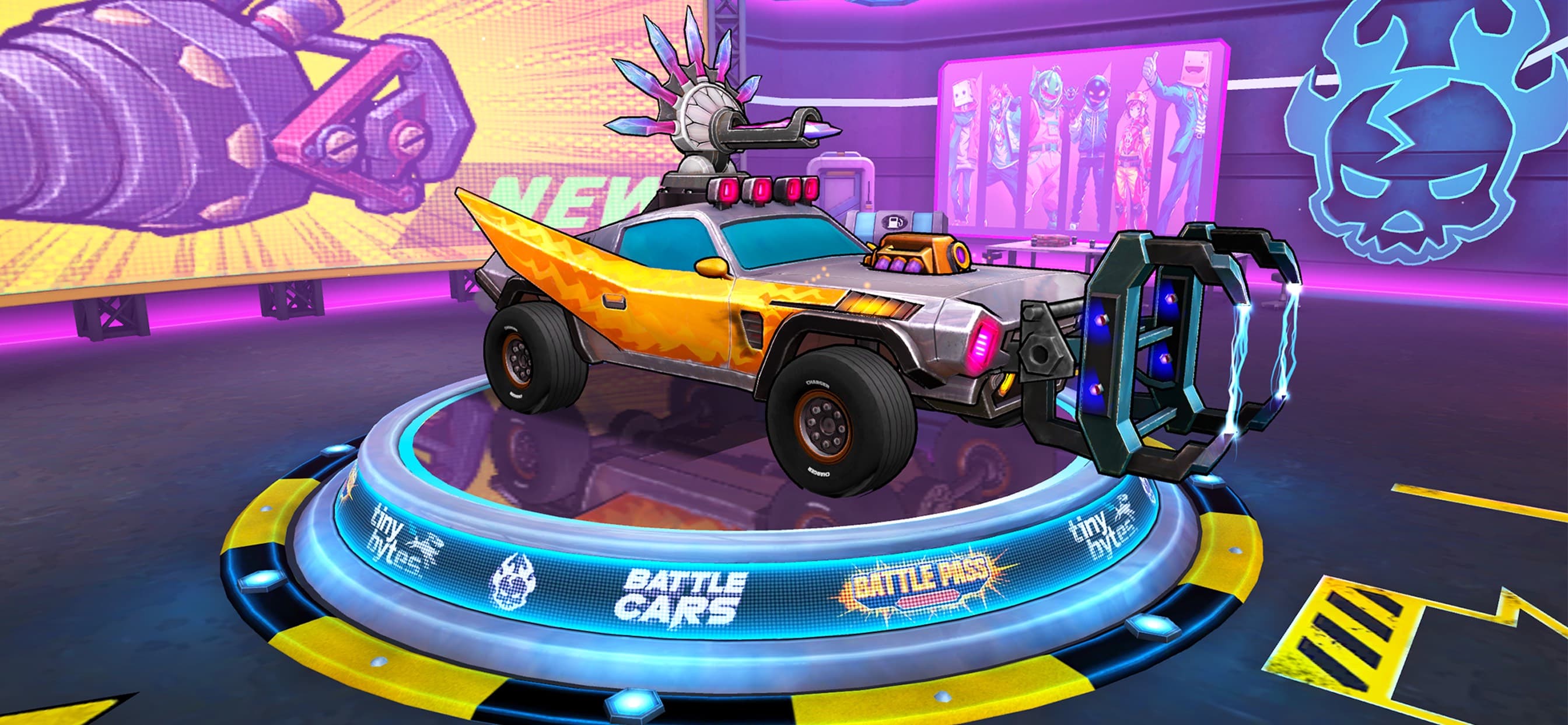 Battle Cars: Nitro PvP Shooter screenshot 2 - screenshot