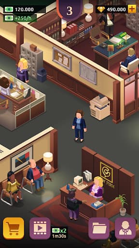 Law Empire Tycoon - Idle Game screenshot 5 - screenshot