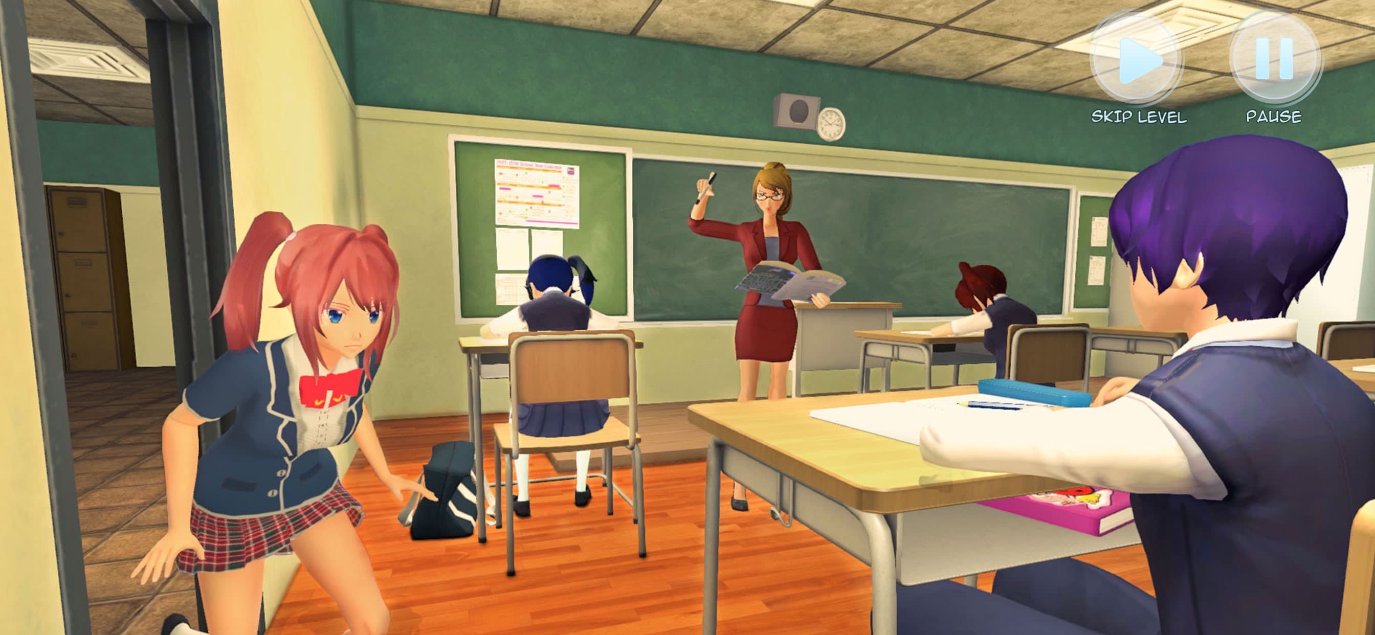 Sakura High School Girl Life screenshot 1 - screenshot
