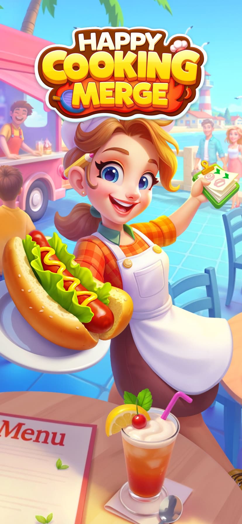 Happy Cooking Merge screenshot 1 - screenshot