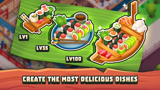Sushi Empire Tycoon—Idle Game screenshot 3 - screenshot