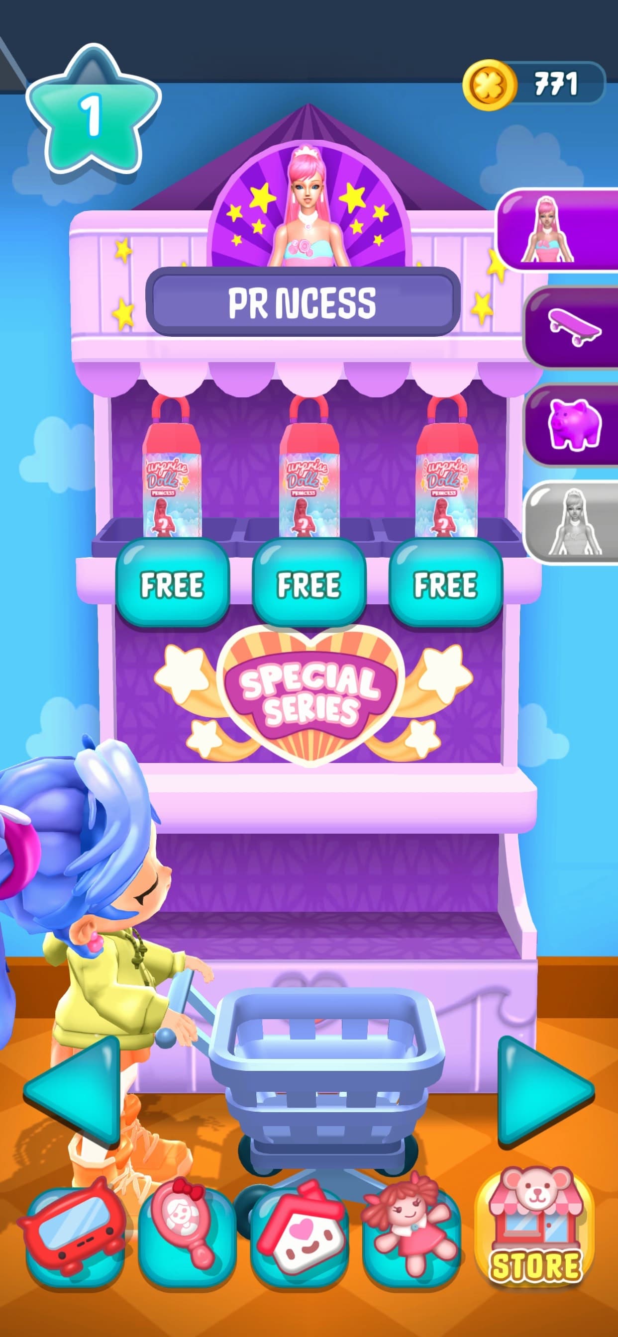 Color Reveal Doll screenshot 5 - screenshot