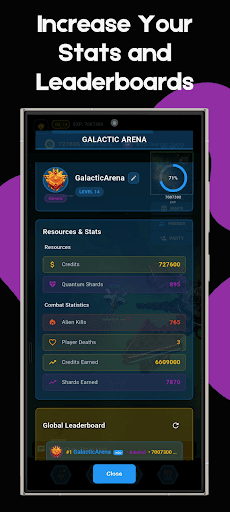 Galactic Arena - Space War MMO screenshot 3 - screenshot